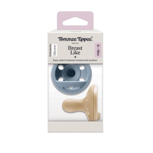 Buy Tommee Tippee Breast Like Soother 6-18 Months 2 Pack online at Chemist Warehouse
