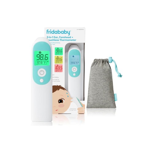 3-in-1 Ear, Forehead + Touchless Infrared Thermometer
