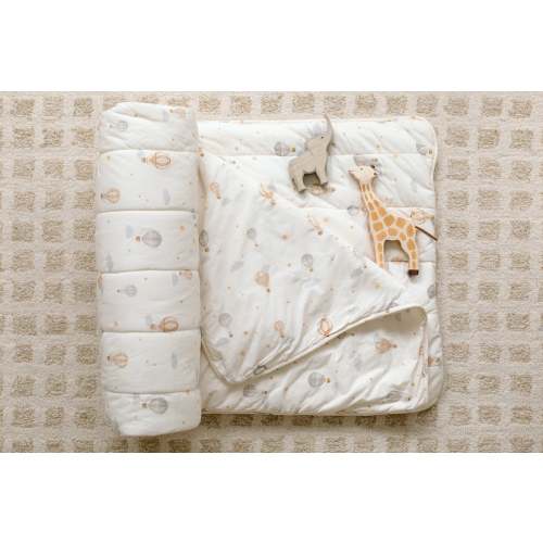 Organic Nap Mat- Hot Balloon
