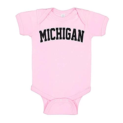 TATY Kids Michigan College Style Baby Infant Bodysuit