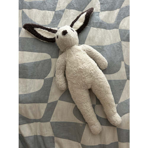Clover: Shearling Sheepskin Bunny Stuffed with Wool– East Perry