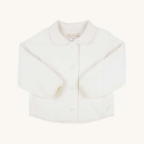 Quinn Coat - Palmetto Pearl & Tonal Stork