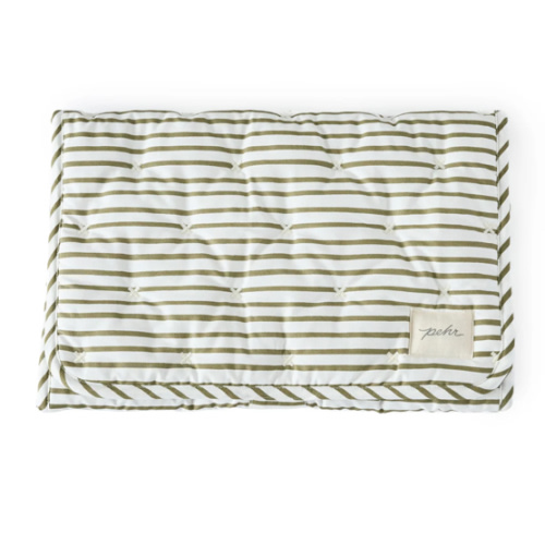 Striped On the Go Portable Changing Pad
