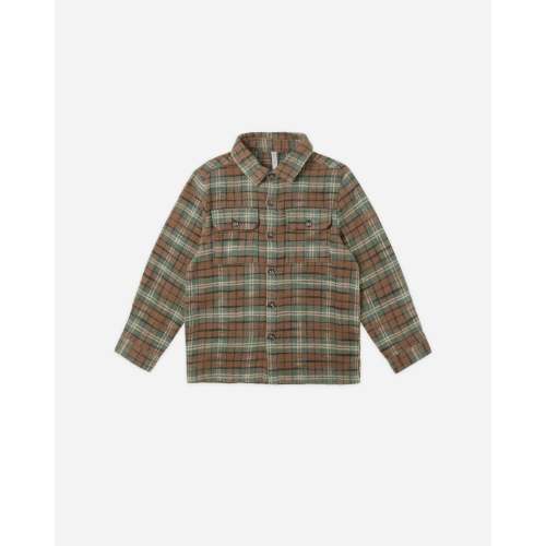 Pocketed Flannel Shirt || Holiday Plaid – Rylee + Cru
