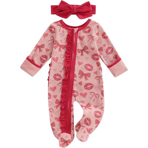My First Halloween Baby Girl Outfit Newborn Pumpkin Ghost Footie Jumpsuit Ruffle Zipper Romper Cute Baby Fall Clothes