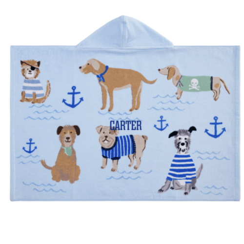 Salty Dog Baby Beach Hooded Towel UPF 50+