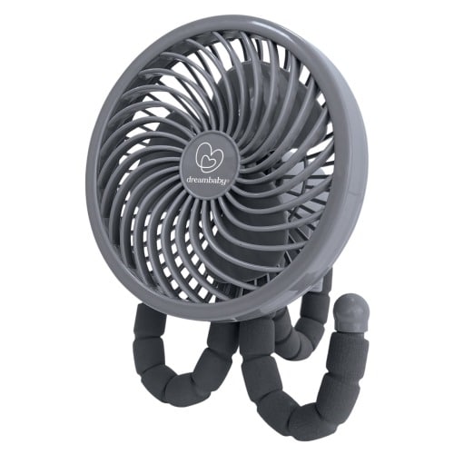 Smart Grip Deluxe Fan - Grey