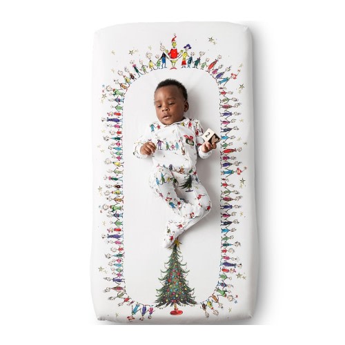 Dr. Seuss's The Grinch™ Picture Perfect Organic Crib Fitted Sheet