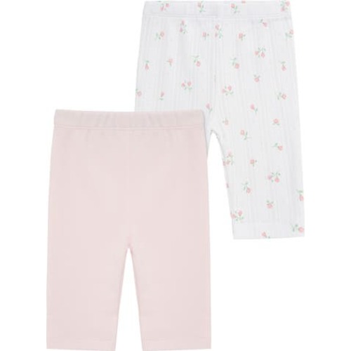 Dainty Roses Assorted 2-Pack Cotton Pants, Newborn
