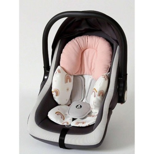 CPPSLEE Baby Head Support Cushion Insert for Car Seats Strollers Swings Breathable Soft Pad-Pink