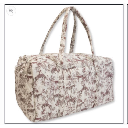 Western Daydream Rose Luxury Oversized Duffle Bag – Cowkid Clothing Company