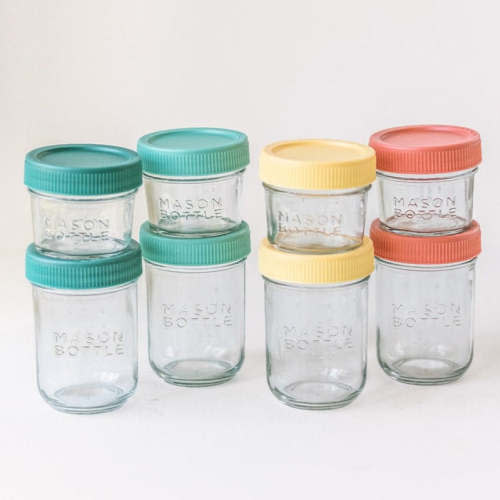 Breastmilk Storage Jar Set – Mason Bottle