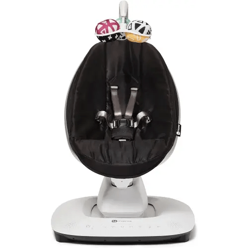 4moms MamaRoo Multi-Motion Baby Swing, Bluetooth Enabled with 5 Unique Motions, Black