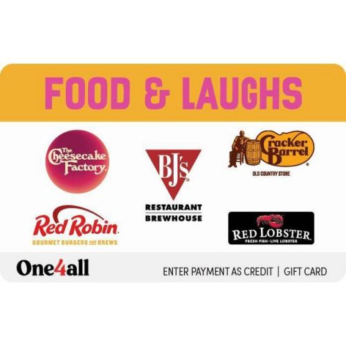 OC Food & Laughs Gift Card (Mail Delivery)