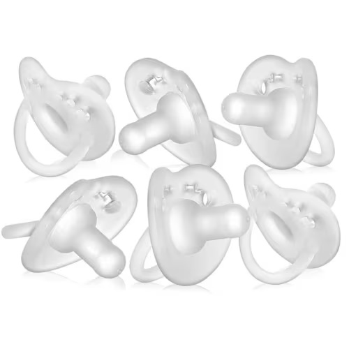 Evenflo Feeding Balance + Stage 1 Cylindrical Silicone Pacifiers