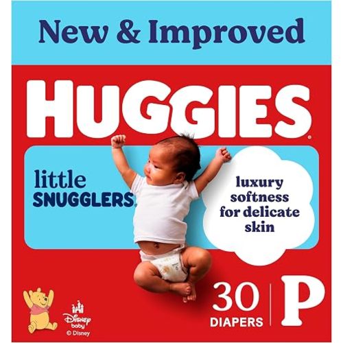 Huggies Little Snugglers Newborn Diapers, 144 Count
