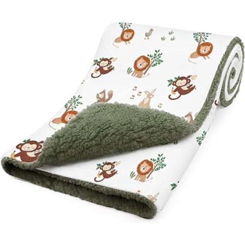 Fleece Baby Blankets for Boys & Girls, Infant Toddler Blanket
