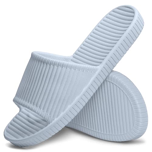 Happy Lily Shower Shoes, Women & Men’s Shower Slippers, Slides Sandals Pool Slides House Slippers Non-Slip Indoor Bathroom Shoes Beach Sandals