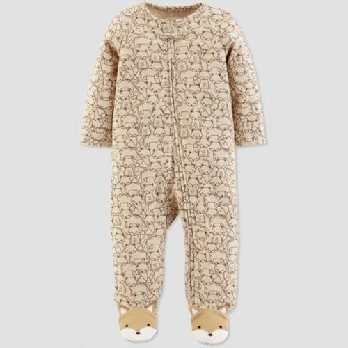 Baby Boys' Fox Sleep 'N Play - Just One You® made by carter's Heather Brown 3M