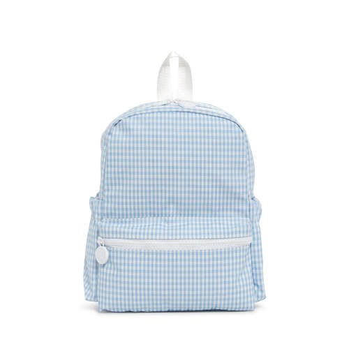 Mini Backpack - Mini Backer - Gingham Mist – shopTRVLdesign