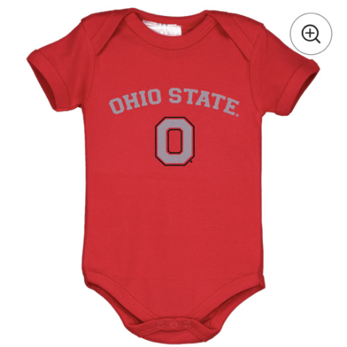 Ohio State Buckeyes Infant Arch & Logo Bodysuit