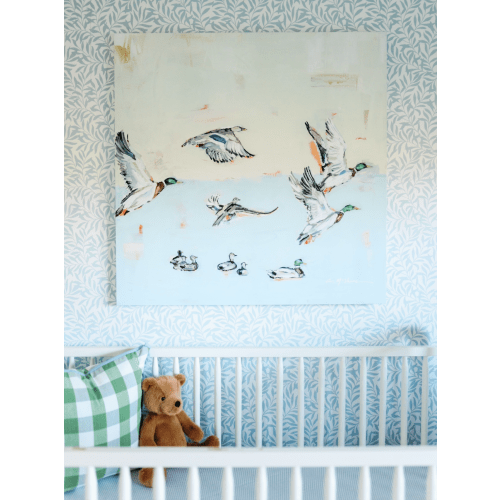 "Taking Off" on canvas