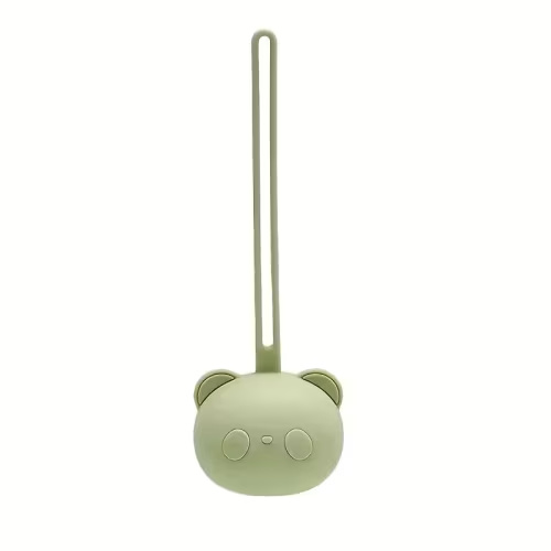 silicone bear pacifier box earphones keys change purse - Temu