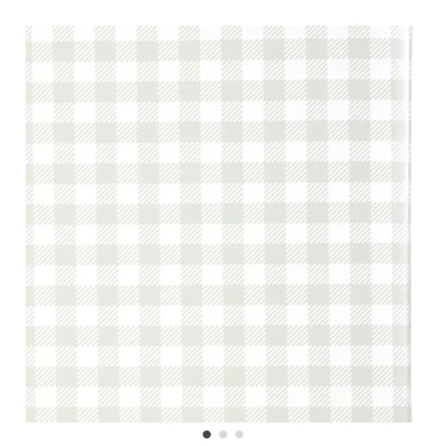 Gray Gingham 2-Up Photo Album by Recollections™