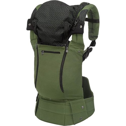 LÍLLÉbaby Complete All Seasons Ergonomic 6-in-1 Baby Carrier Infant to Toddler with Lumbar Support (7-45 Pounds), 360 Degree Baby Wearing & Multi-Position, Inward & Outward Facing (Succulent)