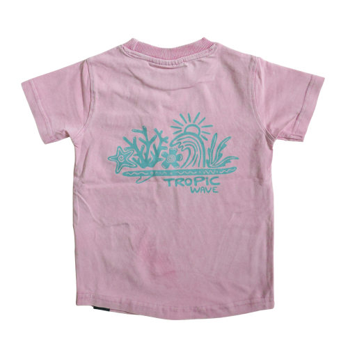 Tropic Wave Little Surfer Girl Logo T-Shirt