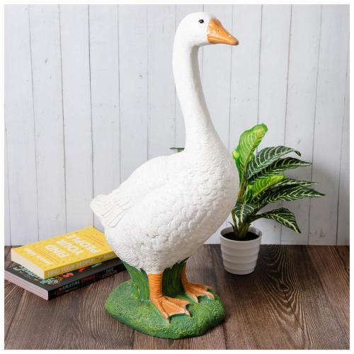 White Goose Statue