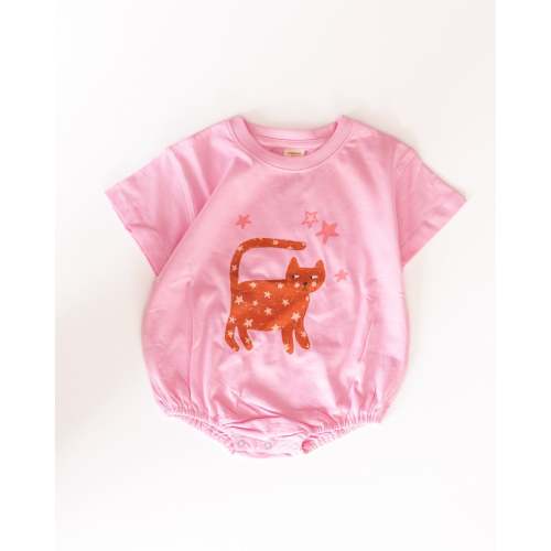 lucky kitten romper – Pigeon said please
