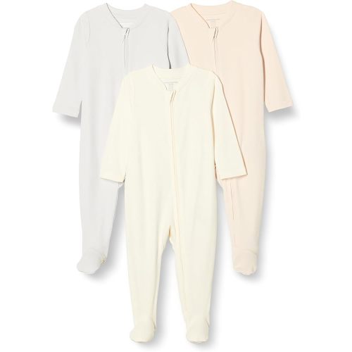 Amazon Essentials unisex-baby Footed Sleep and Play
