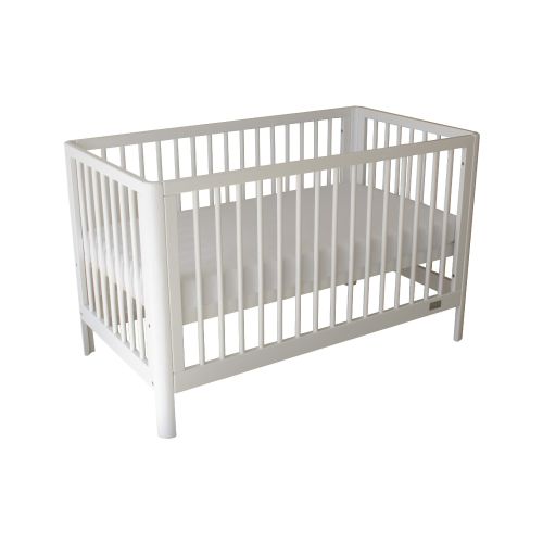 Babyhood Dune Cot - White