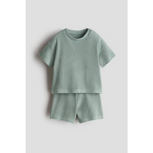 2-PIECE WAFFLED COTTON SET