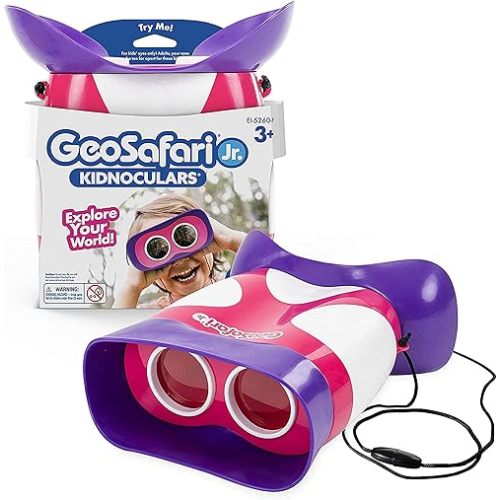 Educational Insights GeoSafari Kidnoculars Pink