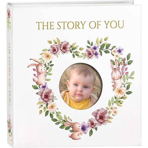 Baby Book Keepsake for boys or girls, Baby Books From Birth, Baby Memory Book with unique design, Hard Cover Baby Scrapbook, First 5 years Memory Book, Childhood Memory Book