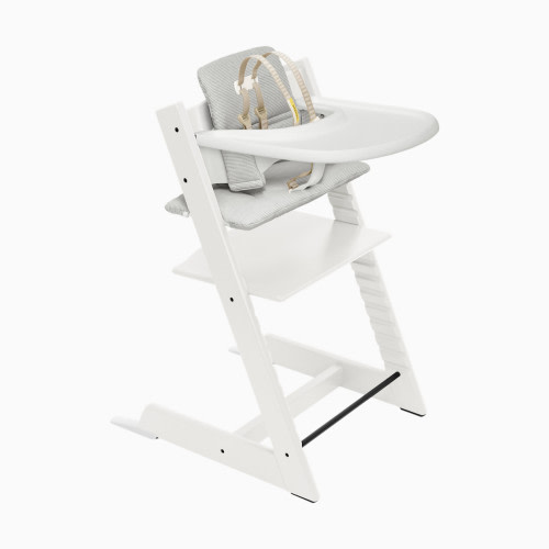 Stokke Tripp Trapp High Chair Complete² - White/Nordic Grey/White Tray