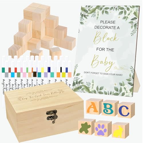 78 PCS Fun Baby Shower Games Sign Kit，Unique Baby Shower Ideas，Funniest Baby Shower Games Ever ，A Game Where You Can Draw to Your Heart's Content，Suitable for Baby Shower Games Boy and Girls