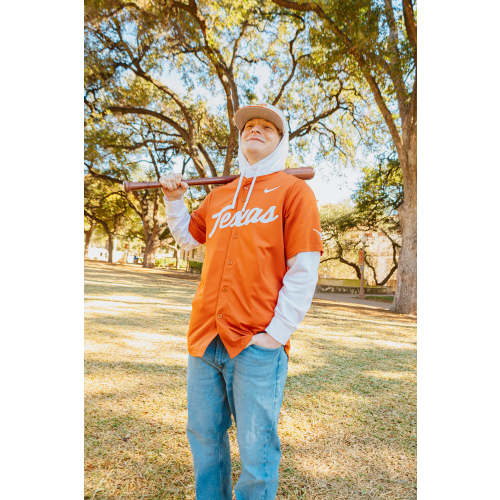 Infant Texas Longhorns Honeycomb Polo Creeper | University Co-op