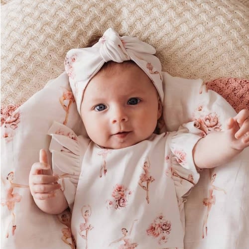 Ballerina Organic Baby and Toddler Topknot | Snuggle Hunny