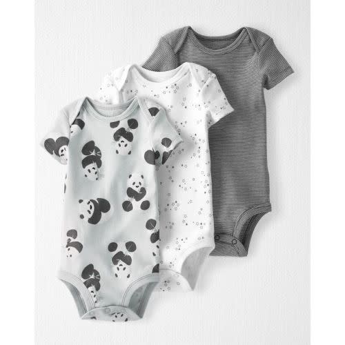 Baby 3-Pack Organic Cotton Bodysuits