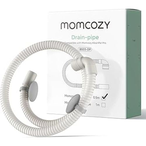 Momcozy Soft & Safe Drain Hose for KleanPal Pro Baby Bottle Washer – Flexible, Durable Replacement Accessory for Easy Water Drainage (0.5M)