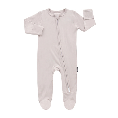 Footed Zipper Sleeper - Oat – activebaby