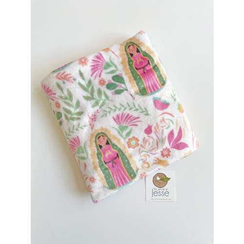 Our Lady of Guadalupe Velveteen Blanket
