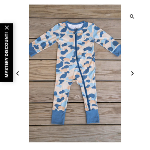 Baby Zip Up - Rockport Camo – BURLEBO