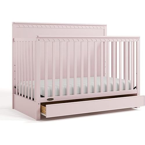 Graco Sasha 5-in-1 Convertible Crib with Drawer