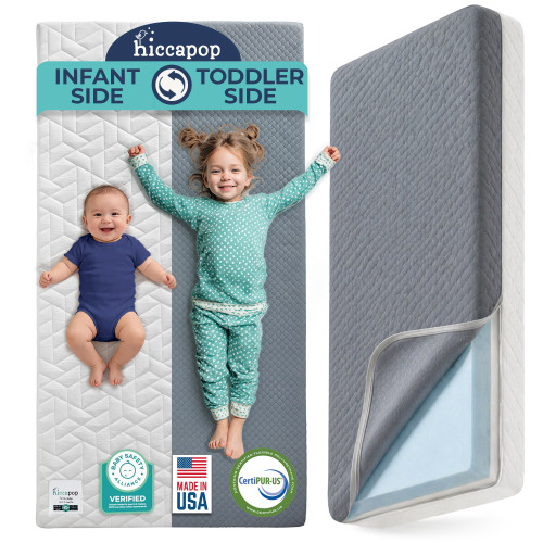 Dual-Sided Foam Crib Mattress - Hiccapop - hiccapop
