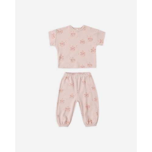 Jersey Tee + Pant Set Carousel