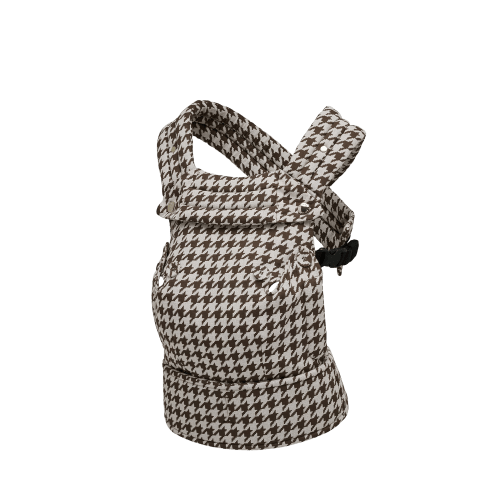 Limitless Baby Carrier - Cocoa Houndstooth | Portier Pty Ltd